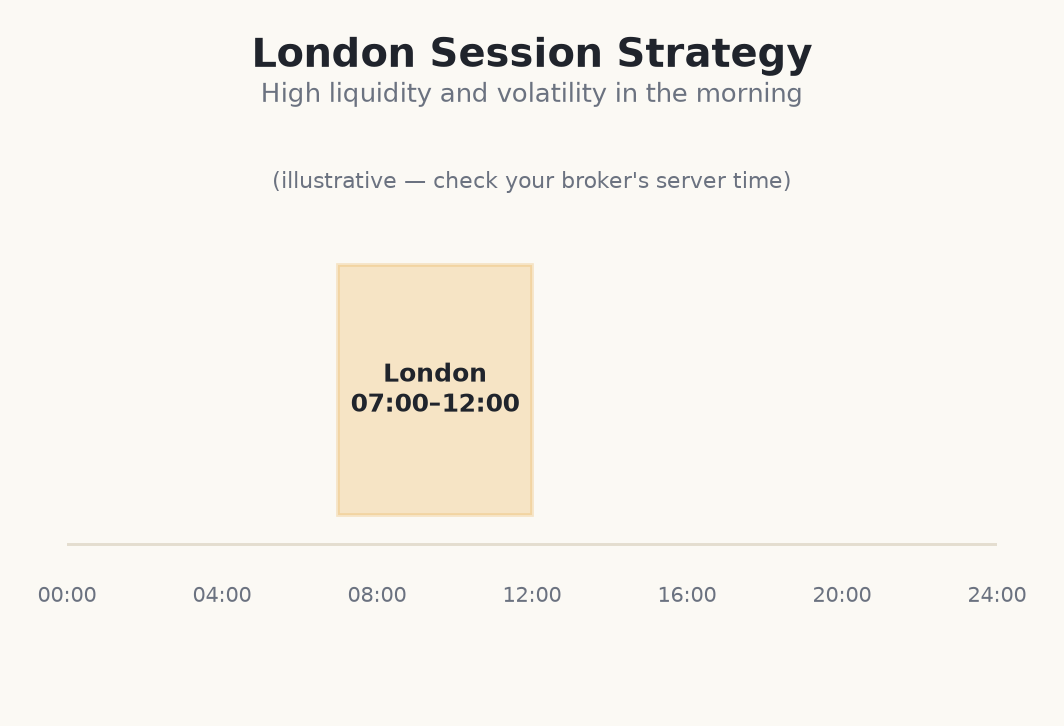The London session trading window