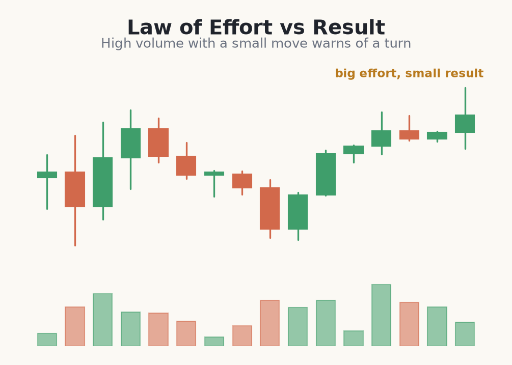 High volume effort with small price result